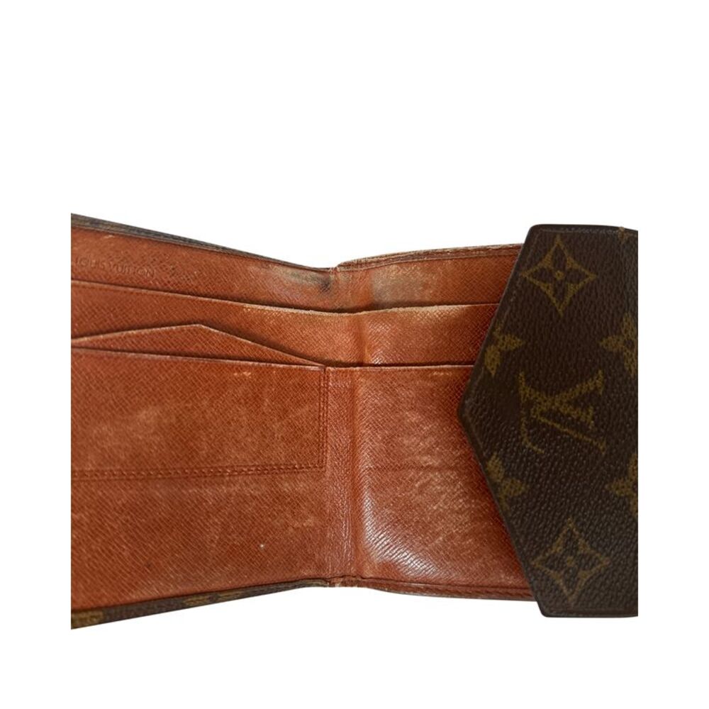 Louis Vuitton W Hook Wallet Monogram Beige Monogram Canvas - Picture 4 of 10